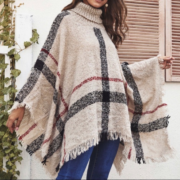 Sweaters - Sweater Poncho